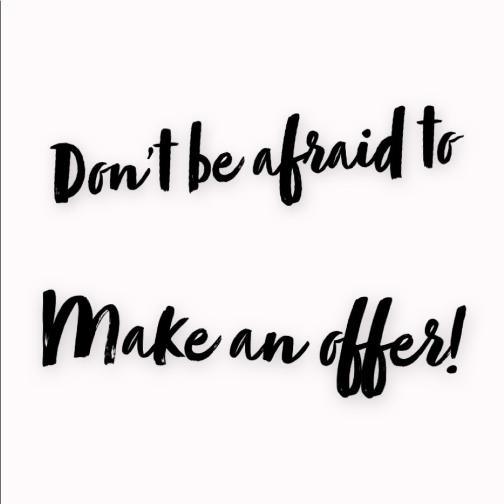 Please make an offer!